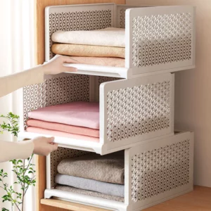 Stackable Clothes Storage Basket